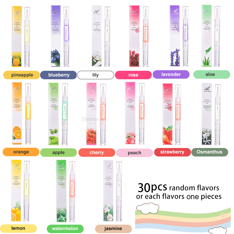 Cuticle Oil Pen - 30/15PCS Oil Pen Nail Revitalizer Oil