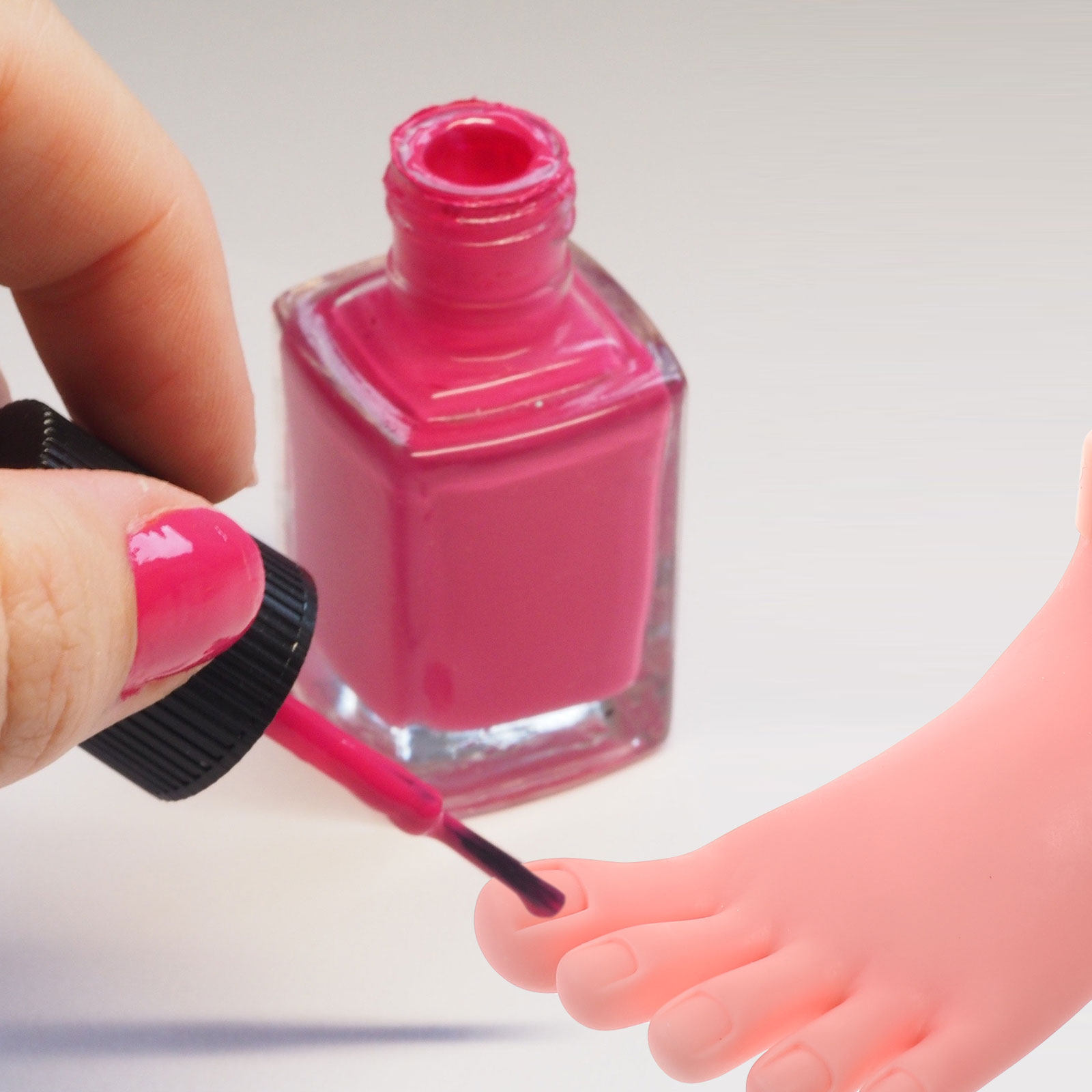 Nail Art Fake - 2 szt. Sztuczna ręka i stopa