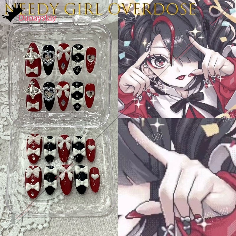 Nail Art Glitter - YiNuo*/Needy Girl Overdose Jirai Kei Ame