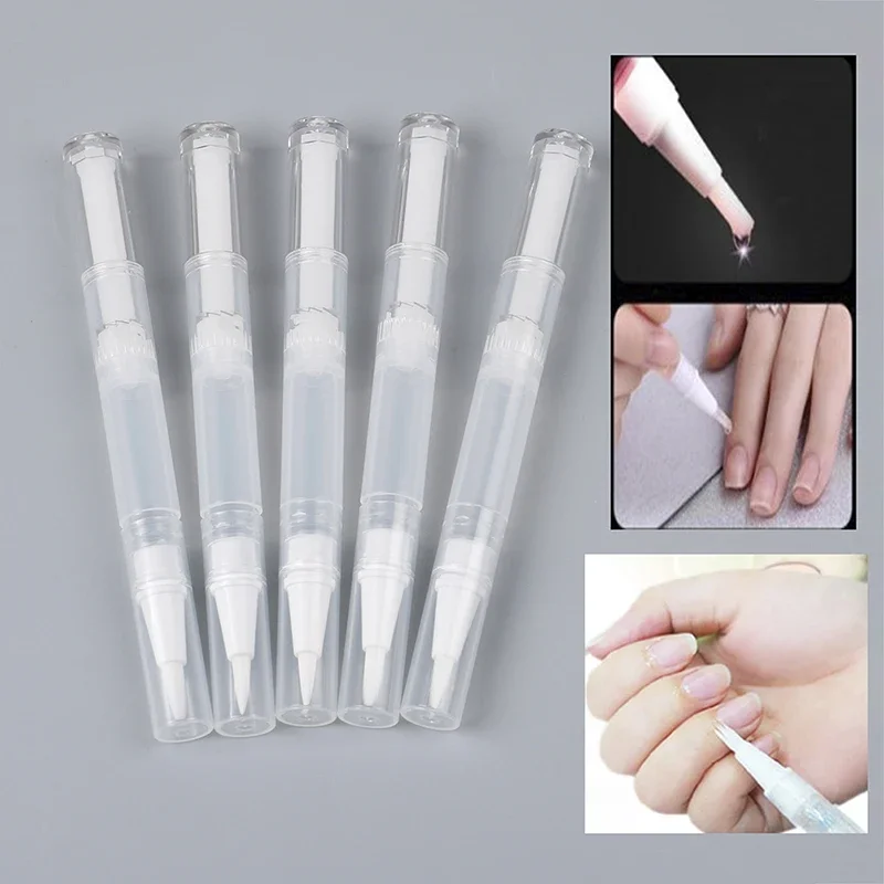 Cuticle Oil Pen - 5 szt. 3ml Przezroczyste Długopisy do