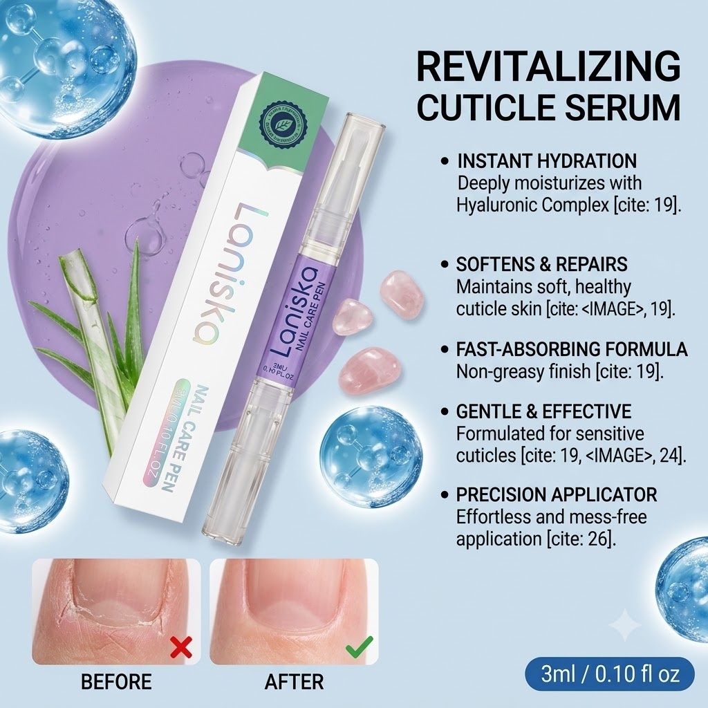 Cuticle Oil Pen - Laniska 3ml Olejek z Drzewa Herbacianego