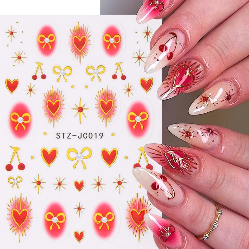 Naklejki do zdobienia paznokci – Nail Art Valentine recenzja i cena