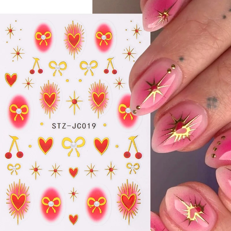 Naklejki do zdobienia paznokci – Nail Art Valentine recenzja i cena