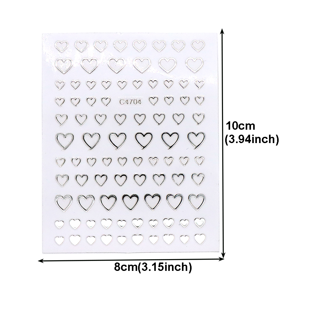12 arkuszy naklejek na paznokc – Nail Art Valentine recenzja i cena