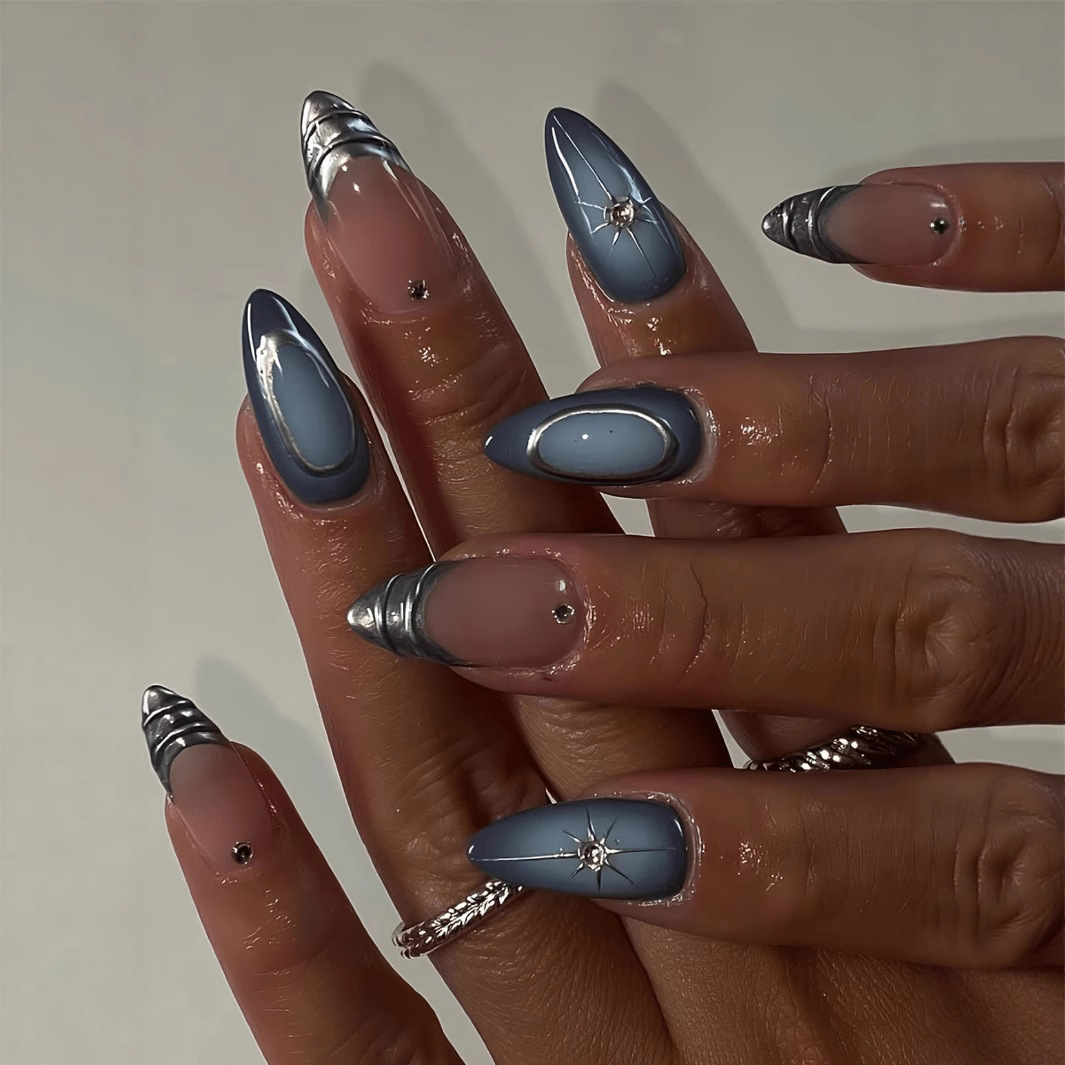 Zestaw 24 szt. krótkich, migda – Nail Art Glitter recenzja i cena