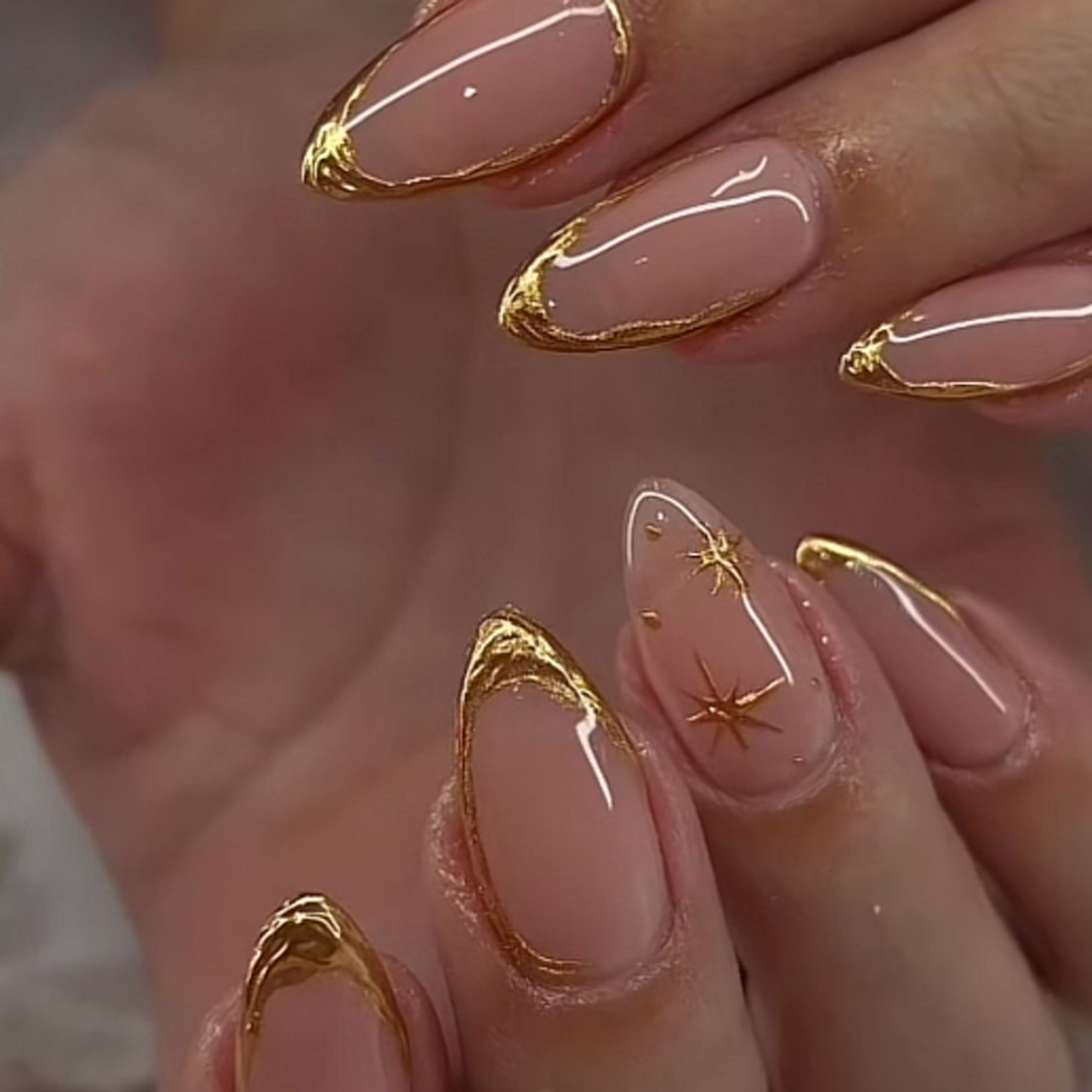 Zestaw 24 szt. krótkich, migda – Nail Art Glitter recenzja i cena