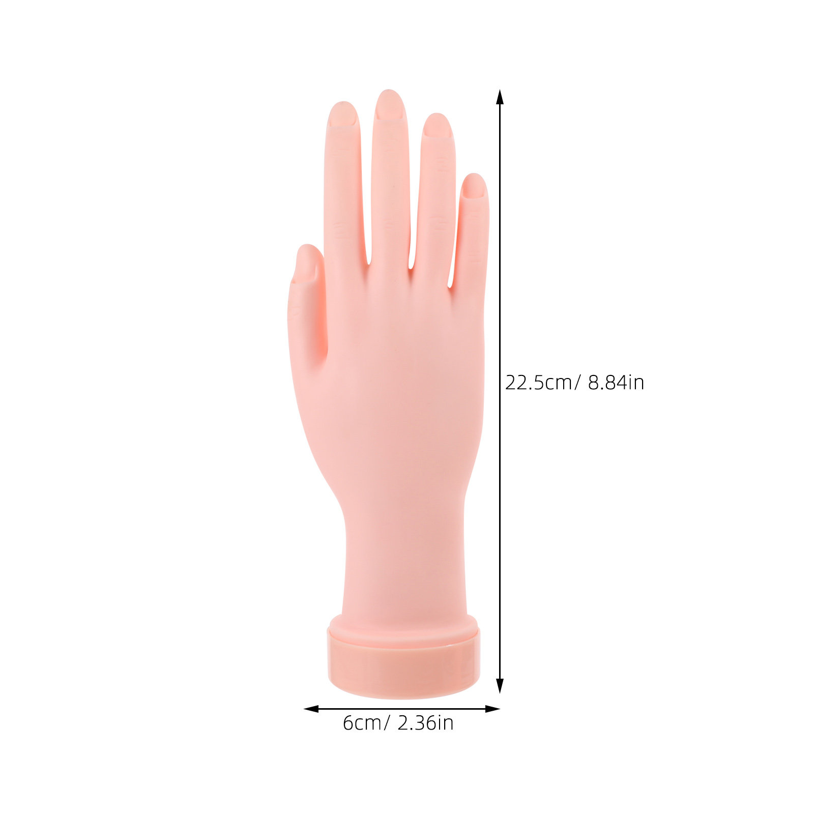 2 szt. Sztuczna ręka i stopa d – Nail Art Fake recenzja i cena