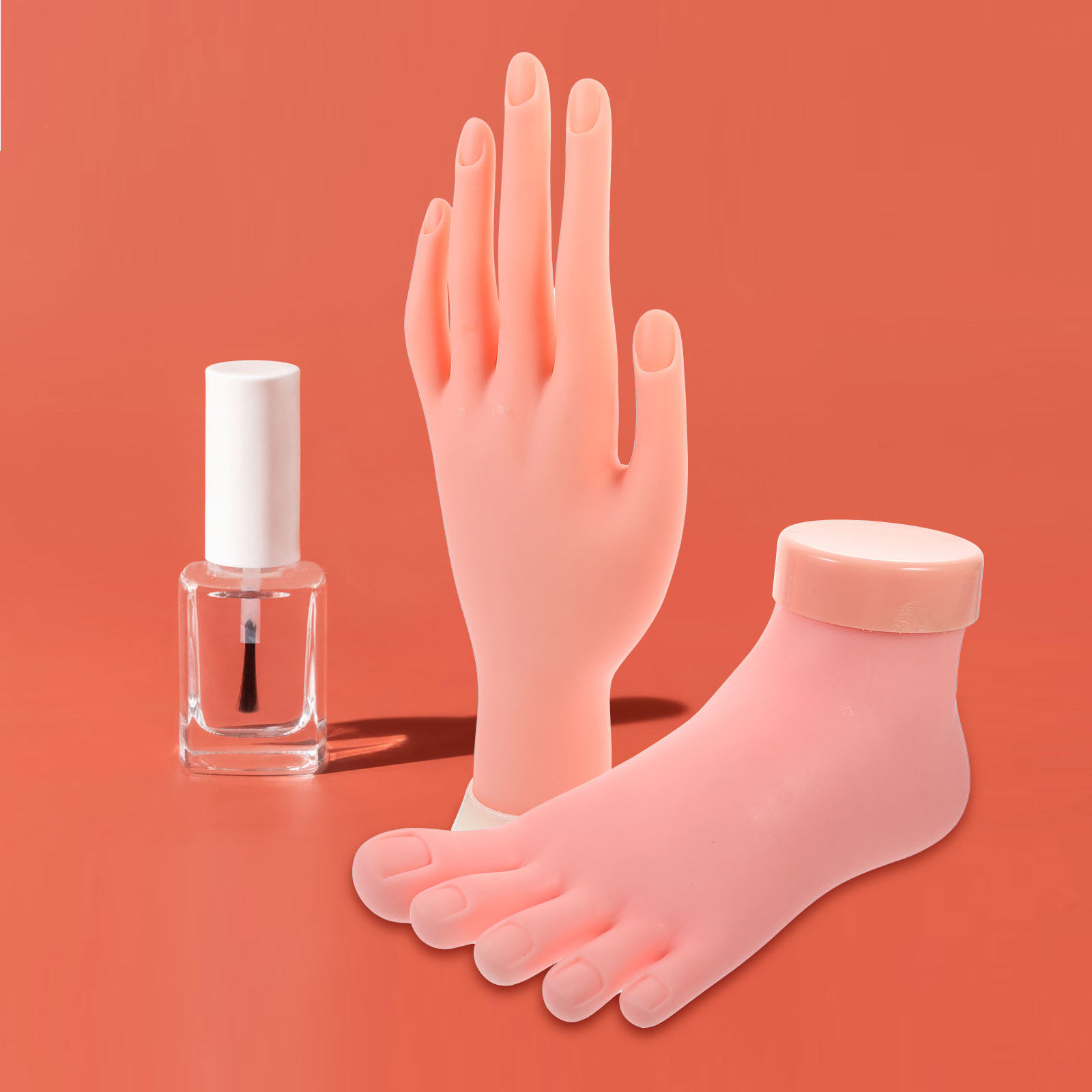 2 szt. Sztuczna ręka i stopa d – Nail Art Fake recenzja i cena