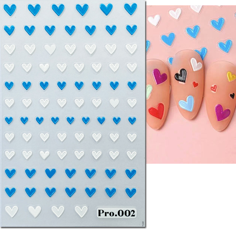 5d tłoczone naklejki artystycz – Nail Art Valentine recenzja i cena