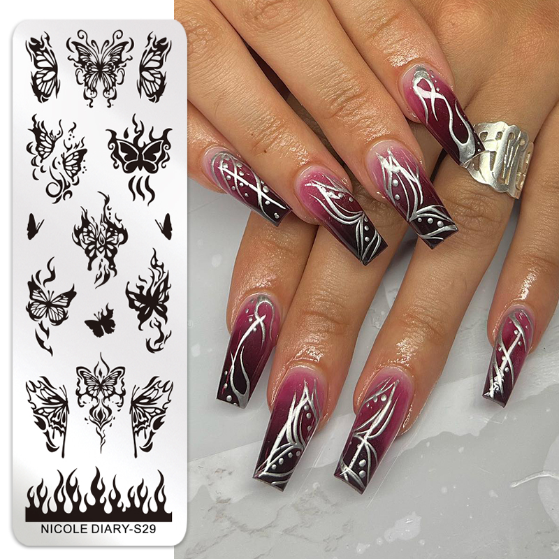 NICOLE DIARY motyl Nail Art pł – Nail Art Leopard recenzja i cena