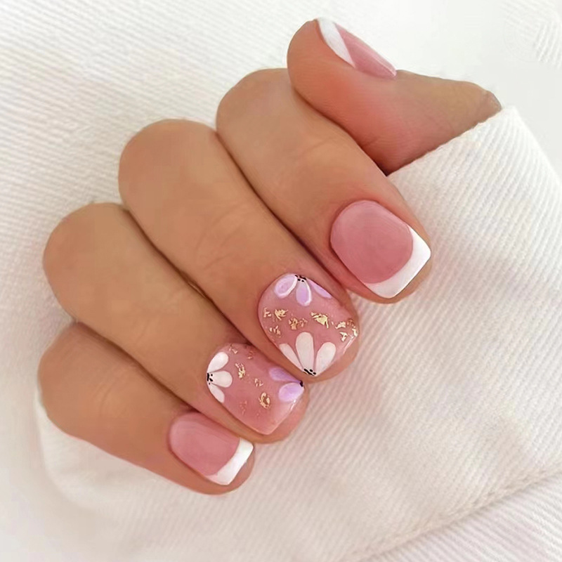 24 szt. Krótkie sztuczne pazno – Nail Art Glitter recenzja i cena
