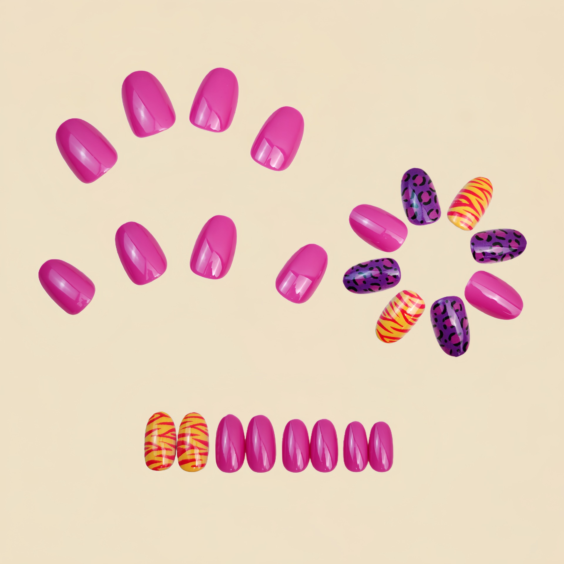 Krótkie długie sztuczne paznok – Nail Art Glitter recenzja i cena