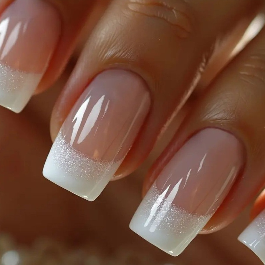 24 szt./zestaw Średnie kwadrat – Nail Art Glitter recenzja i cena