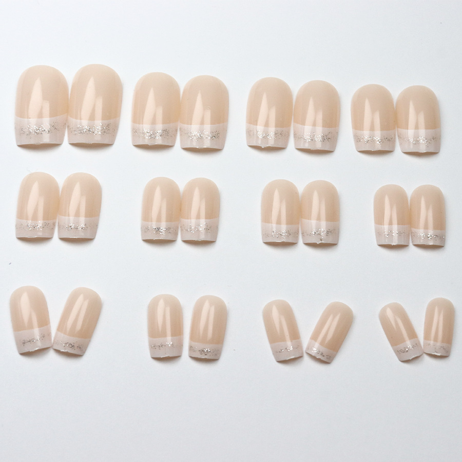 24 szt./zestaw Średnie kwadrat – Nail Art Glitter recenzja i cena