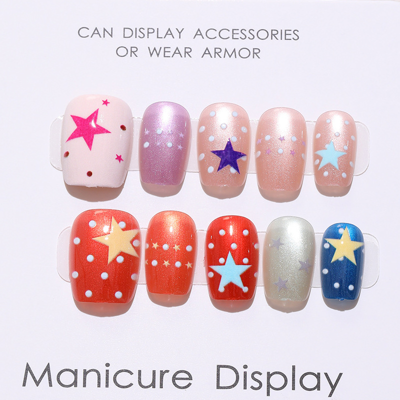 10 szt. Koreańskie Sztuczne Pa – Nail Art Fake recenzja i cena