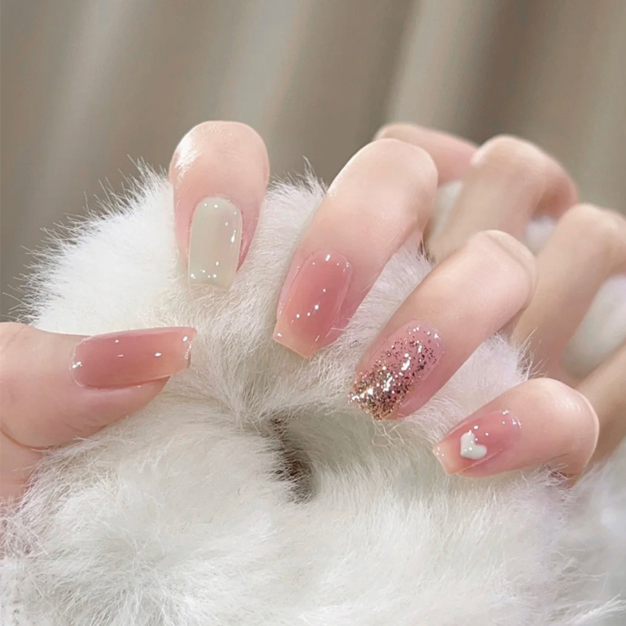 24szt/zestaw Krótkie Średnie s – Nail Art Glitter recenzja i cena