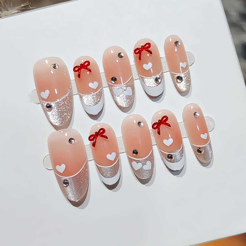 10 szt. Francuskie słodkie, st – Nail Art Fake recenzja i cena
