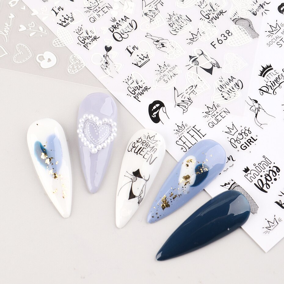 2 szt. Serce miłość projekt 3D – Nail Art Valentine recenzja i cena