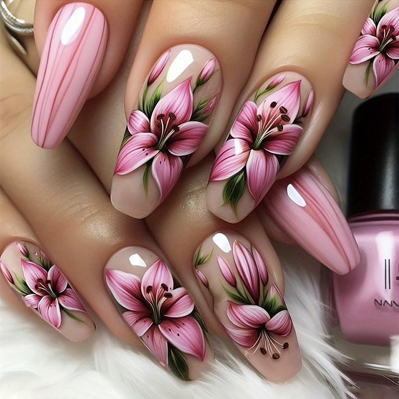 24Pcs Leopard Print Design Fał – Nail Art Leopard recenzja i cena