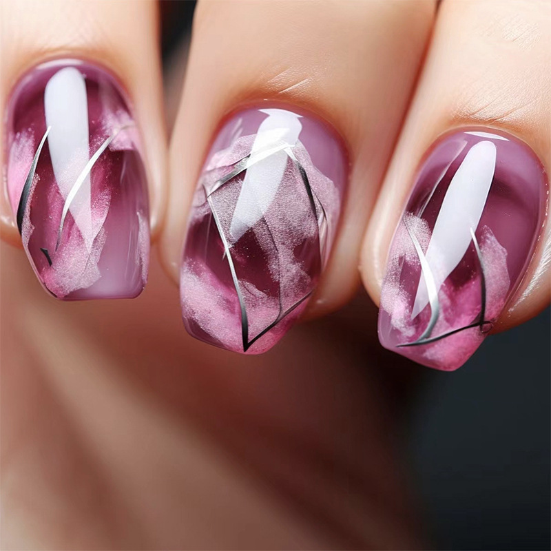 24Pcs Leopard Print Design Fał – Nail Art Leopard recenzja i cena