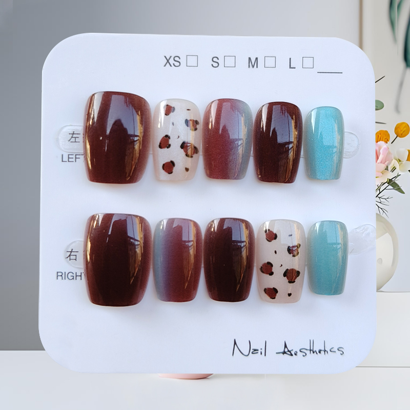10 szt. Jesienno-zimowe, nowe, – Nail Art Fake recenzja i cena