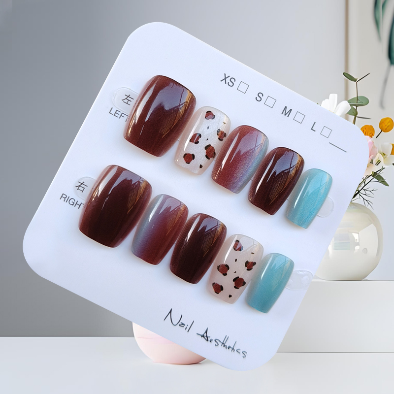 10 szt. Jesienno-zimowe, nowe, – Nail Art Fake recenzja i cena