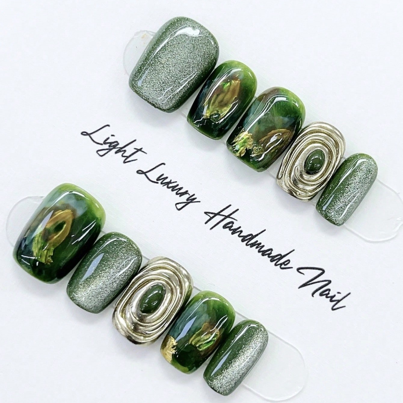 10 szt. Czysto ręcznie dociska – Nail Art Glitter recenzja i cena