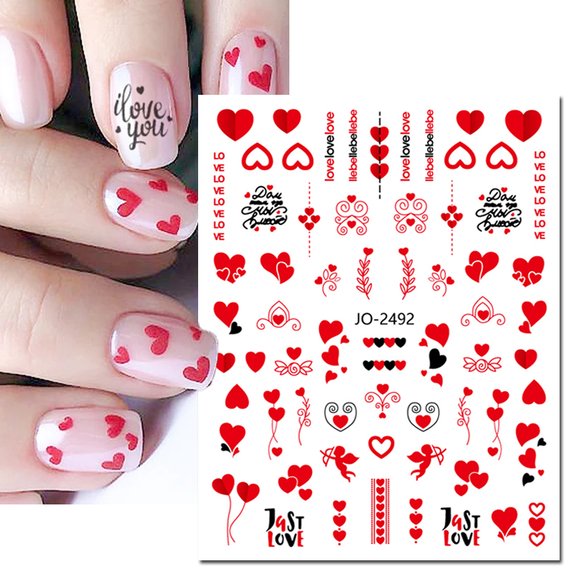 Naklejki 3D na paznokcie, geom – Nail Art Valentine recenzja i cena