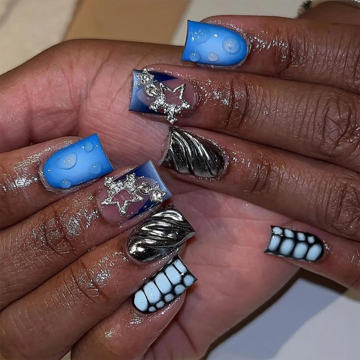 24 szt. Krótkie sztuczne pazno – Nail Art Leopard recenzja i cena