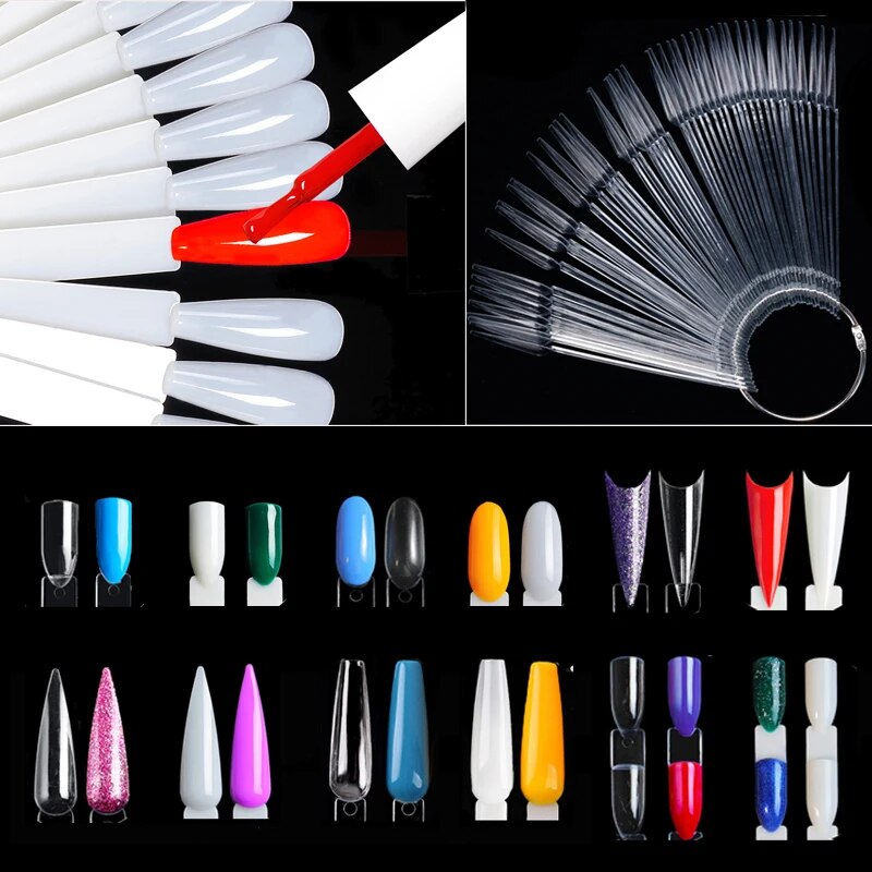 Nail Display Sticks Clear Natu – Nail Art Pinterest recenzja i cena